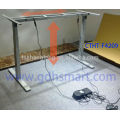 Height adjustable lift table with telescopic size for study